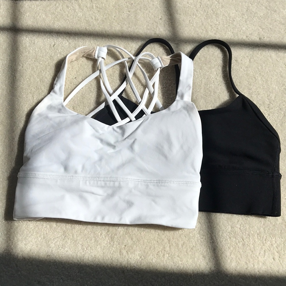 Lulu sports bra bundle!! Size 2 TRADE DONT BUY